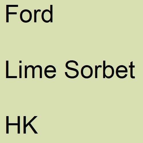 Ford, Lime Sorbet, HK.
